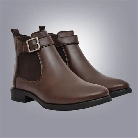 Alleviater Brown Leather Boot for Unisex | Premium Boots for Everyday ...