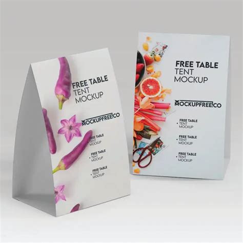 Tent Cards - Customised | Table Display Cards – PM Digital – PM Digital ...