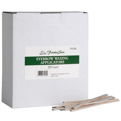 FANTASEA Eyebrow Waxing Applicator (500 box) - The Wax Source
