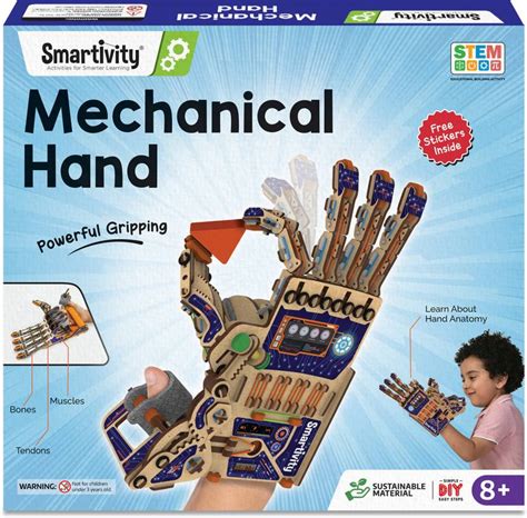 Smartivity Robotic Mechanical Hand STEM DIY Fun Toys, Educational ...