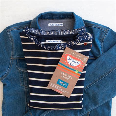 Iron on name labels: The easy solution to label all your clothes ...