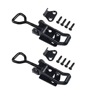 2 PCS Adjustable Metal Toggle Latch Clamps Heavy Duty Quick Release ...