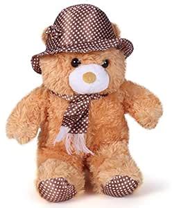 Buy Tickles Cap Teddy Stuffed Soft Plush Animal Toy (Size: 36 cm Color ...