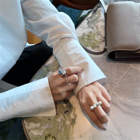 chance perles ring・gray Pearl・ | r.