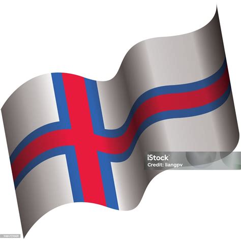 Bandiera Delle Isole Faroe - Immagini vettoriali stock e altre immagini di Bandiera - Bandiera ...