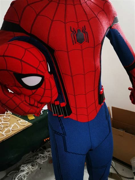 New The Spider-Man Homecoming Suit High Quality 3D Coating Line ...