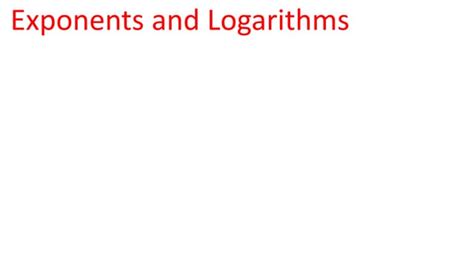 Image result for Logarithm PPT View