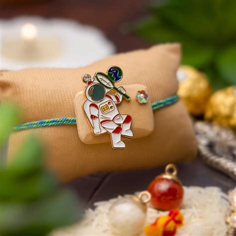 Space Enthusiast Rakhi for Curious Minds | The Zappy Box