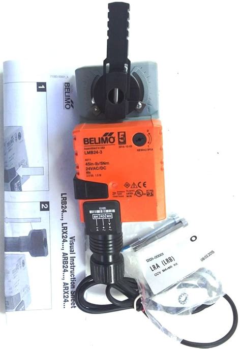 Belimo LMB24-3 24V Non-Spring Return, On/Off/Floating Point Control ...
