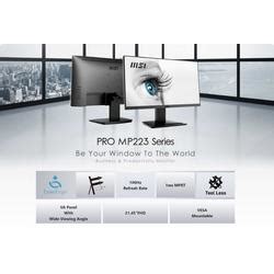 Promo Monitor MSI LED PRO MP223 - Full HD 22" Inch Cicil 0% 3x ...