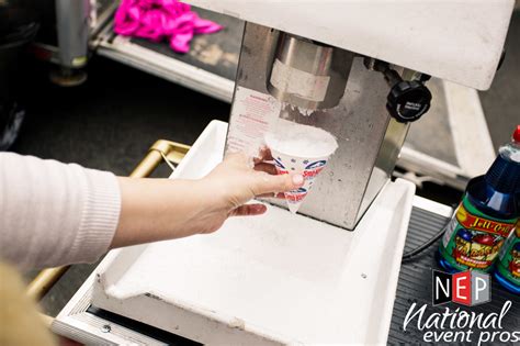 Hawaiian Shaved Ice Machine Rental · National Event Pros