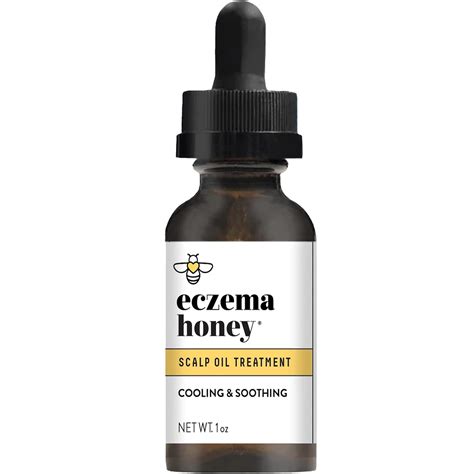 Amazon.com : ECZEMA HONEY Soothing Scalp Oil - Natural Honey Hair Oil ...