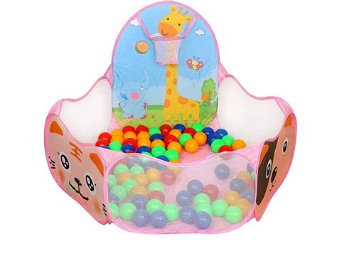 Buy FunFive Kids Activity Ball Pool for Kids-Ball Pool with 50 Colorful ...