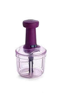 RSINC Large Manual Hand-Press Food Chopper, 750 ml - Steel Vegetable ...