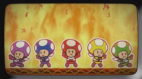 Image result for Paper Mario Color Splash Chosen Toad