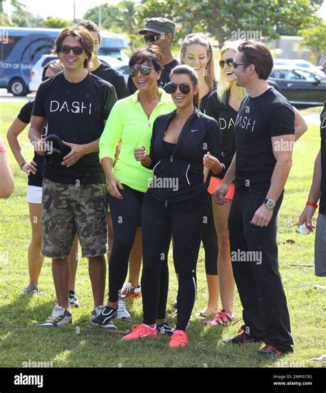 The Kardashian family take part in a competitive 250 meter Dragon Boat ...