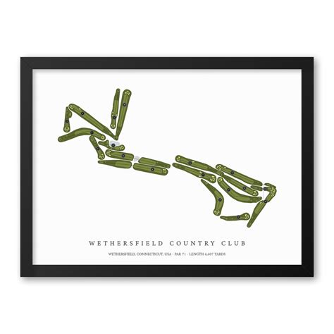 Wethersfield Country Club | Golf Course Map