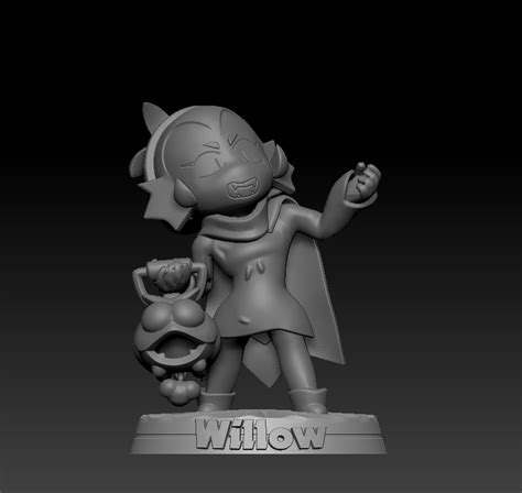 STL file Willow - Brawl Stars・3D printer design to download・Cults