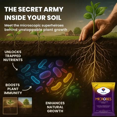 Microbes (Consortia - Azotobacter, Acetobacter, Rhizobium, Phosphorus