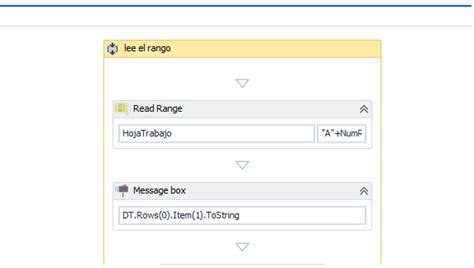 Image result for UiPath 2021 Version 10.4 Excel Read Range Example