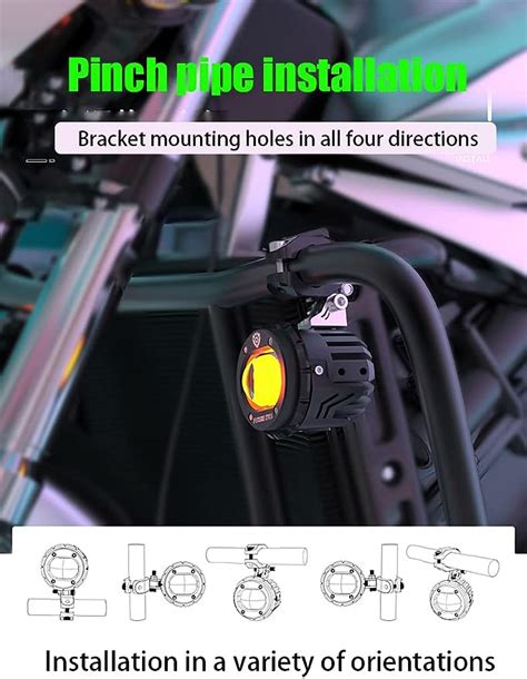 Future Eyes F20-P Auxiliary Lights – Motogear Performance