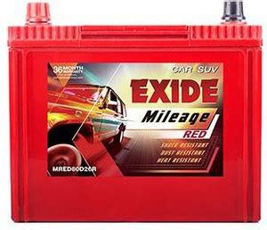 EXIDE CAR BATTERY 750 Ah Battery for Car Price in India - Buy EXIDE CAR ...