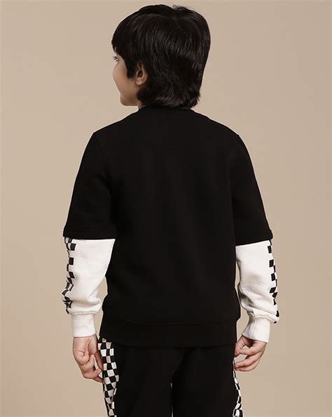 Sonic Modern Printed Regular Fit Sweatshirt For Boys – Kidsville