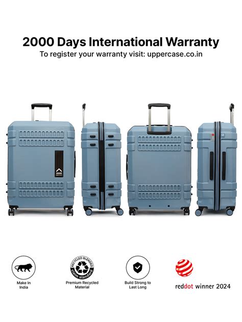 Shop Bullet Blue Large Trolley Bag Now