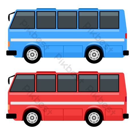 Image result for Bus Side View Cartoon PNG