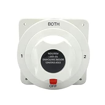 MERISHOPP Marine DC Battery Selector Switch 300A 175A for Boat Battery ...