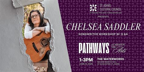 Chelsea Saddler | Pathways: A Career in the Arts Event, The Waterworks ...