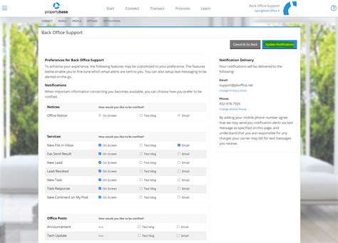 Image result for Update Notification Settings