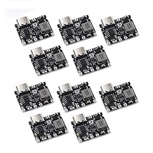 Teyleten Robot 18650 Lithium Li-ion 3.7V 4.2V Battery Charger Board DC ...