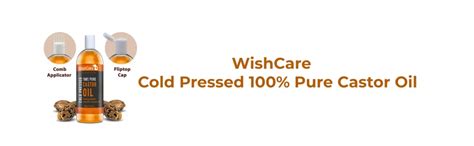 Buy WishCare® Premium Cold Pressed Castor Oil - Pure & Virgin Grade ...