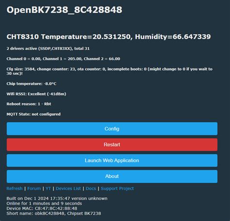 NiceMCU XH-WB3S BK7238 Flashing, Testing, Pinout, Development, Porting