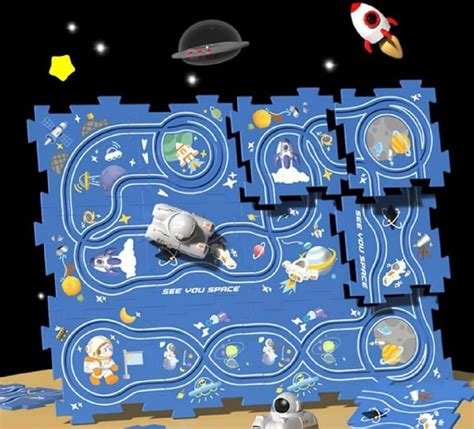 Buy Halo Nation® Make Yout Track Train Play Set Montessori Toy, Brain ...