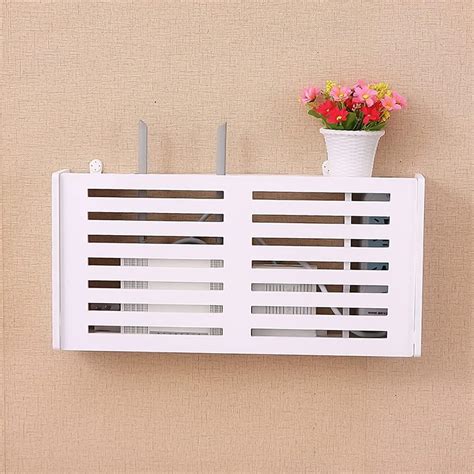 Buy Noviko WiFi Router Modem Cable Power Plug Wire Storage Boxes Wall ...