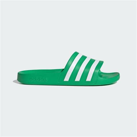 adidas Adilette Aqua Slides - Green | adidas India
