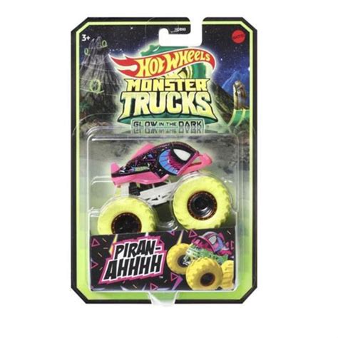 Hot Wheels Monster Trucks Glow In The Dark 1:64 Scale Toy Truck — Toycra