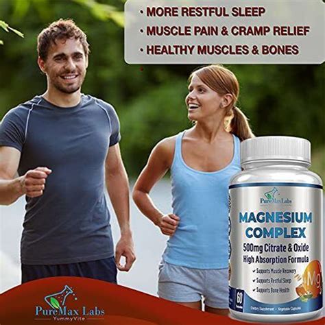 Citrato De Magnesio 500 Mg Pastillas Citrato De | Ubuy India