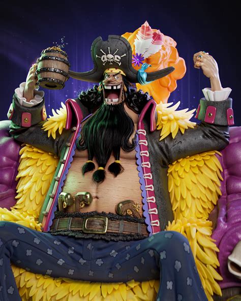 ArtStation - One Piece - Marshall D. Teach - Black Beard