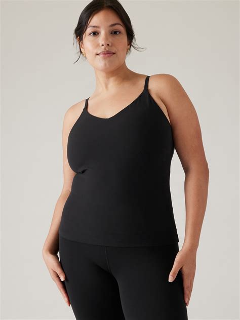Elation V-Neck Built-In Bra Tank D-DD | Athleta