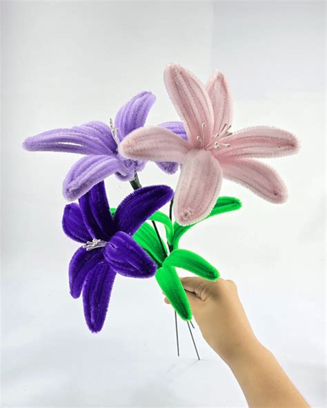 Image result for Pipe Cleaner Flower Tutorial
