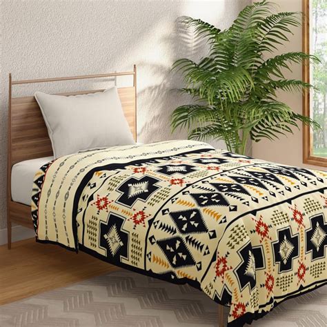 Buy PORTICO Atlantic Blue Printed Cotton Single Blanket - 160 x 220 cm ...