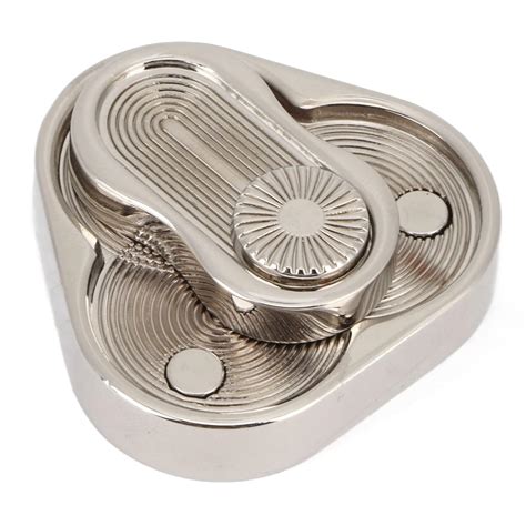 WowObjects® Triangular Rotation Slider, Adult Metal Magnetic Fidget ...