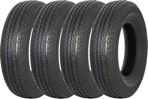 Amazon.com: FREE COUNTRY Set 4 Premium Trailer Tires ST205/75R15 205 75 ...