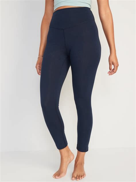 Navy Blue Leggings For Women