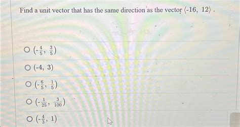 Image result for Finding Unit Vector Direction