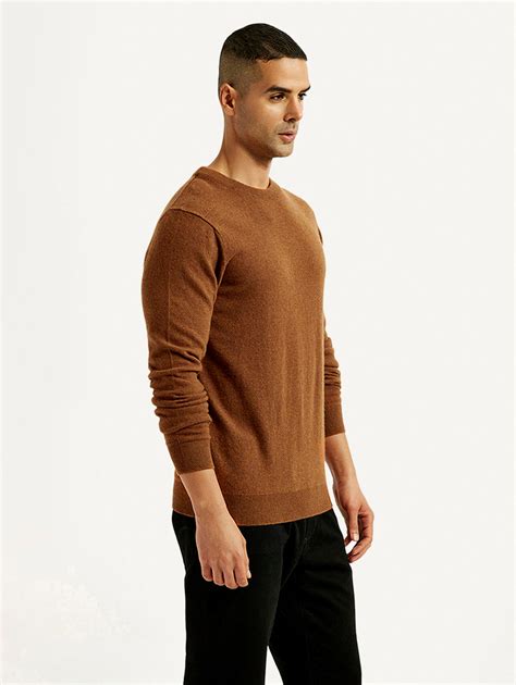 Men's Solid Crew Neck Sweater – Levis India Store