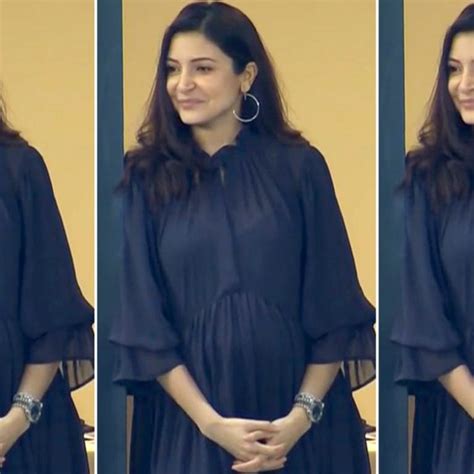 Anushka Sharma blows Virat Kohli a kiss at IPL 2020 in a sheer dress ...